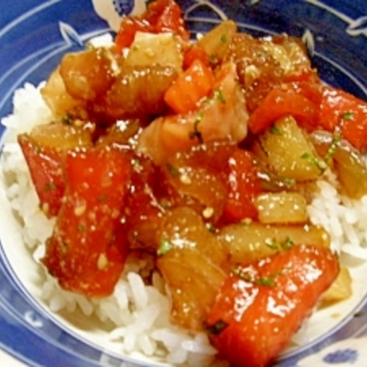 いろいろお刺身で漬け丼 レシピ 作り方 By キー子0914 楽天レシピ いろいろお刺身で漬け丼 レシピ 作り方 By キー子0914 楽天レシピ